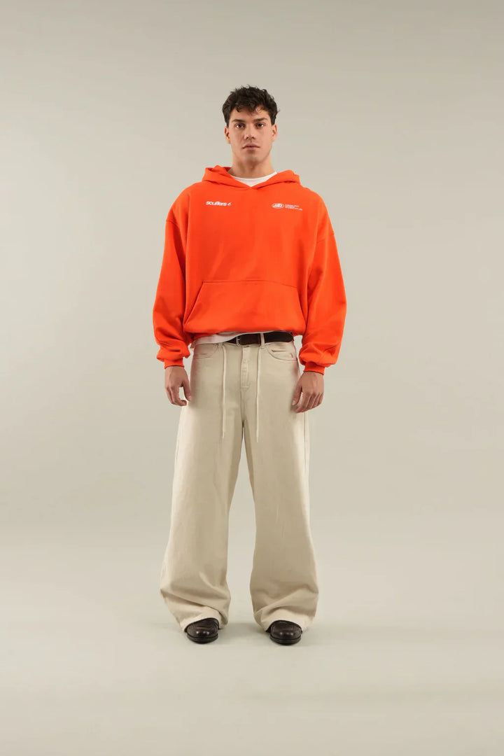 "Comfortabele, stijlvolle vrouwenhoodie in blauw, bordeauxroze; symbool van zelfliefde, ontspannen pasvorm, minimalistisch de