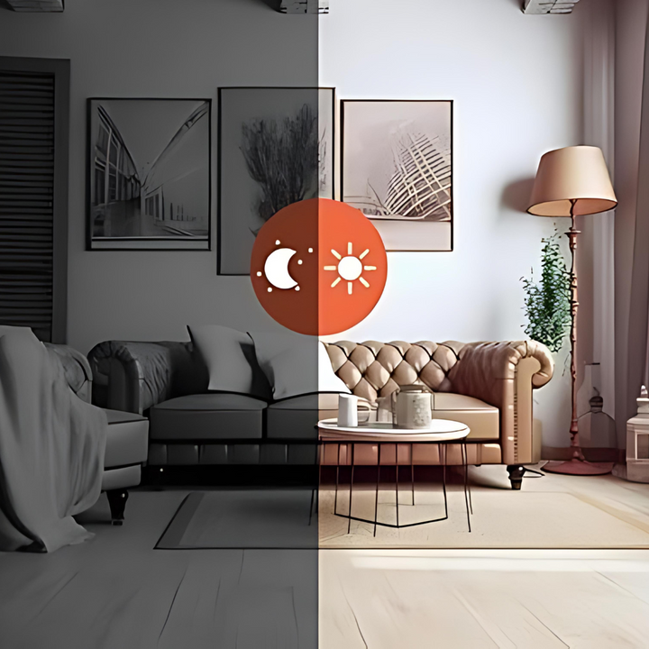 "1080P draadloze WiFi beveiligingscamera met HD-resolutie, eenvoudig te installeren voor binnen en buiten, bedienbaar via app