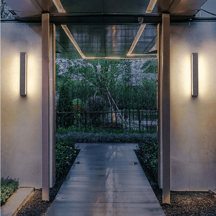 LED Buitenwandlamp - Rechte Hoek Design