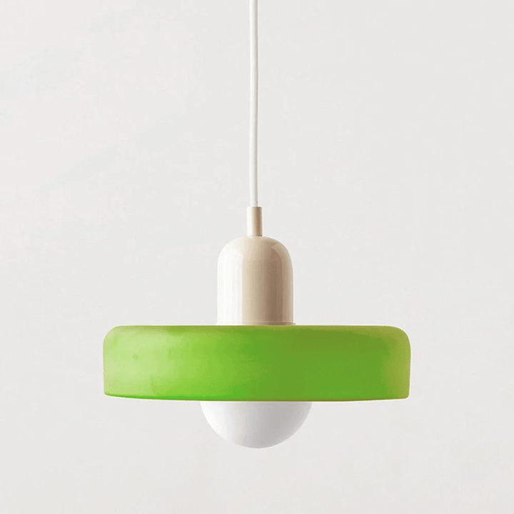 Kleurrijke Glas Hanglamp - Modern Design