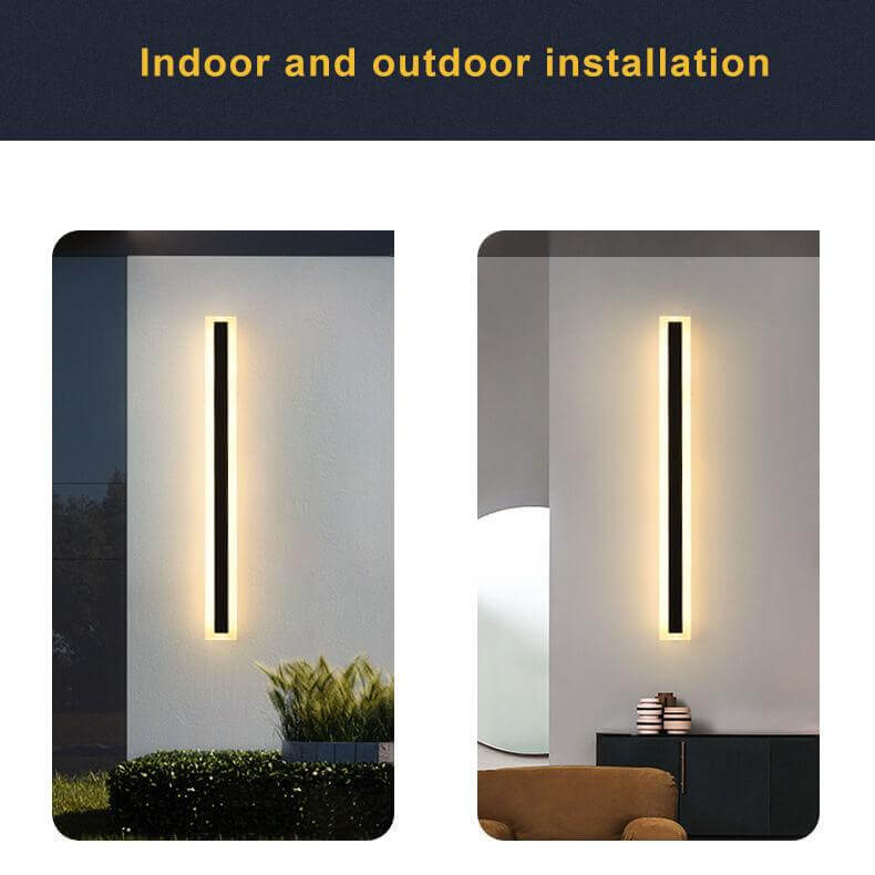 LED Buitenwandlamp - Slank & Stijlvol Design