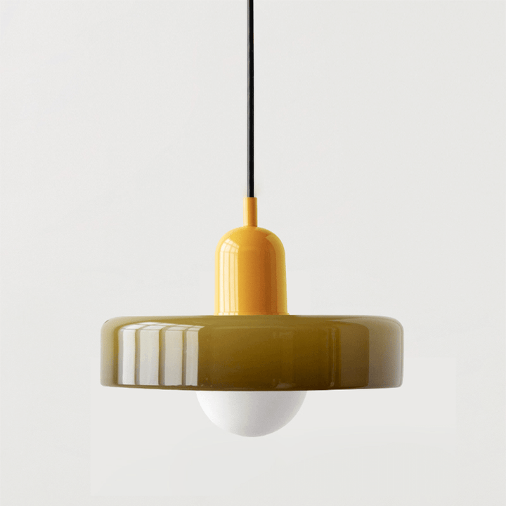 Kleurrijke Glas Hanglamp - Modern Design