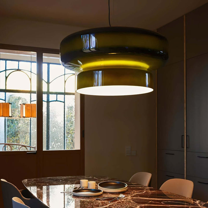 Bohemien Stijl Hanglamp - Glas & Metaal LED