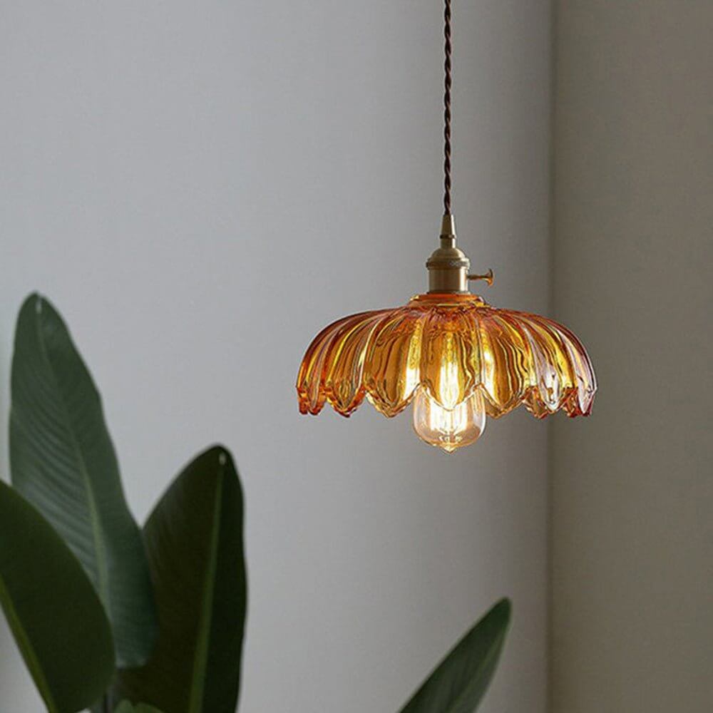 Hanglamp Glas - Romantische Sfeer
