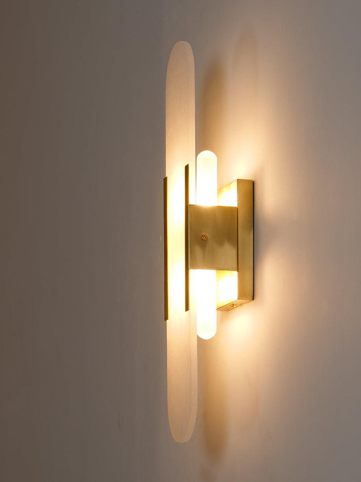 Moderne Wandlamp - Albast & Metaal