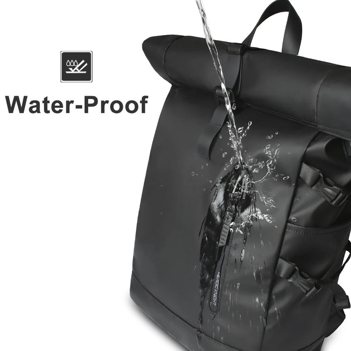 "3-in-1 waterdichte fietstas en rugzak, verstelbaar, ideale accessoire voor vrouwen, robuust ontwerp met laptopvak"