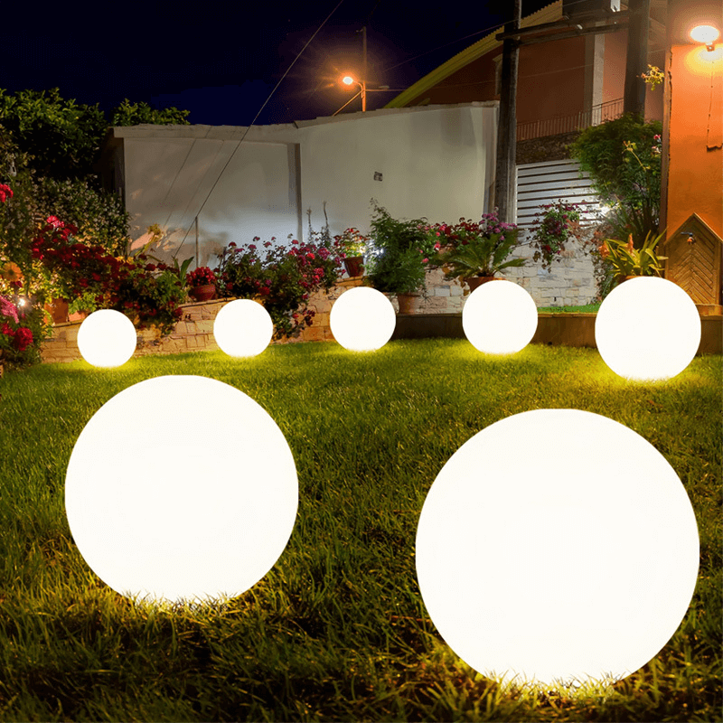 Bolvormige Tuinlamp op Zonne-energie