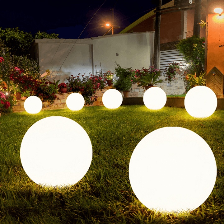 Bolvormige Tuinlamp op Zonne-energie