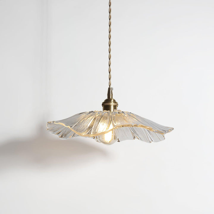 Hanglamp Glas Bloem - Retro Design Verlichting