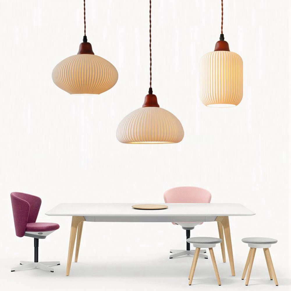 Stijlvolle Keramische Hanglamp - Rustiek Design