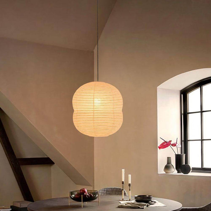 Mini Hanglamp van Rijstpapier - Sfeervolle