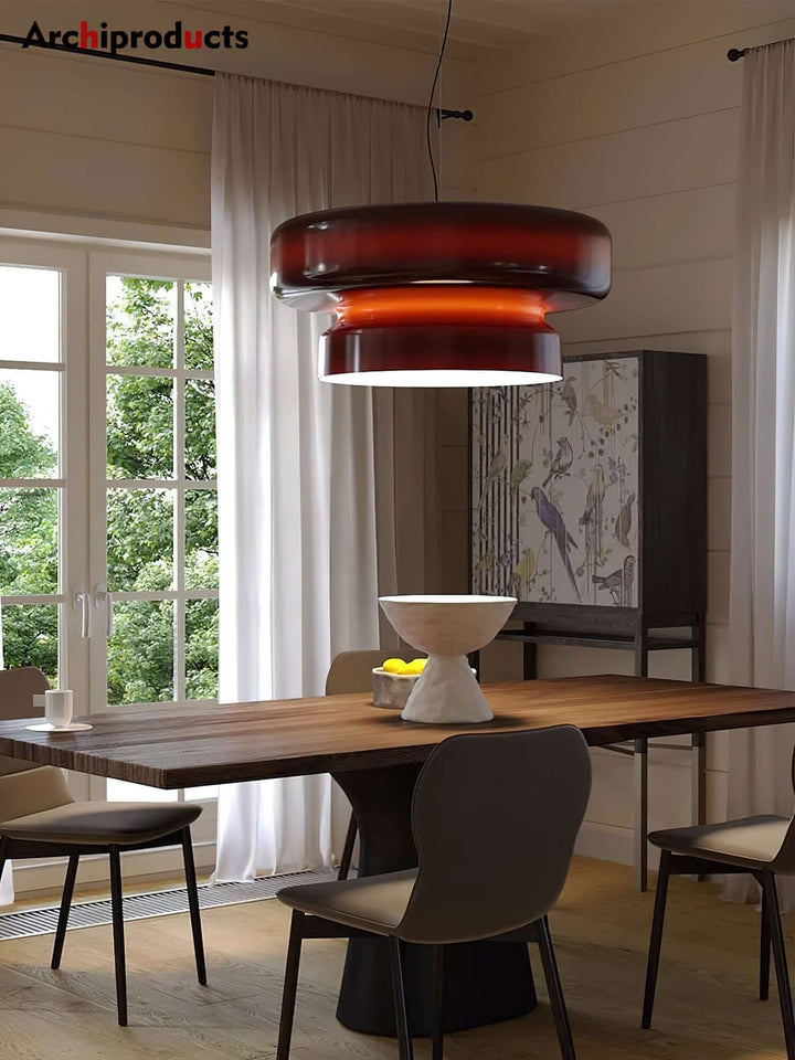 Bohemien Stijl Hanglamp - Glas & Metaal LED