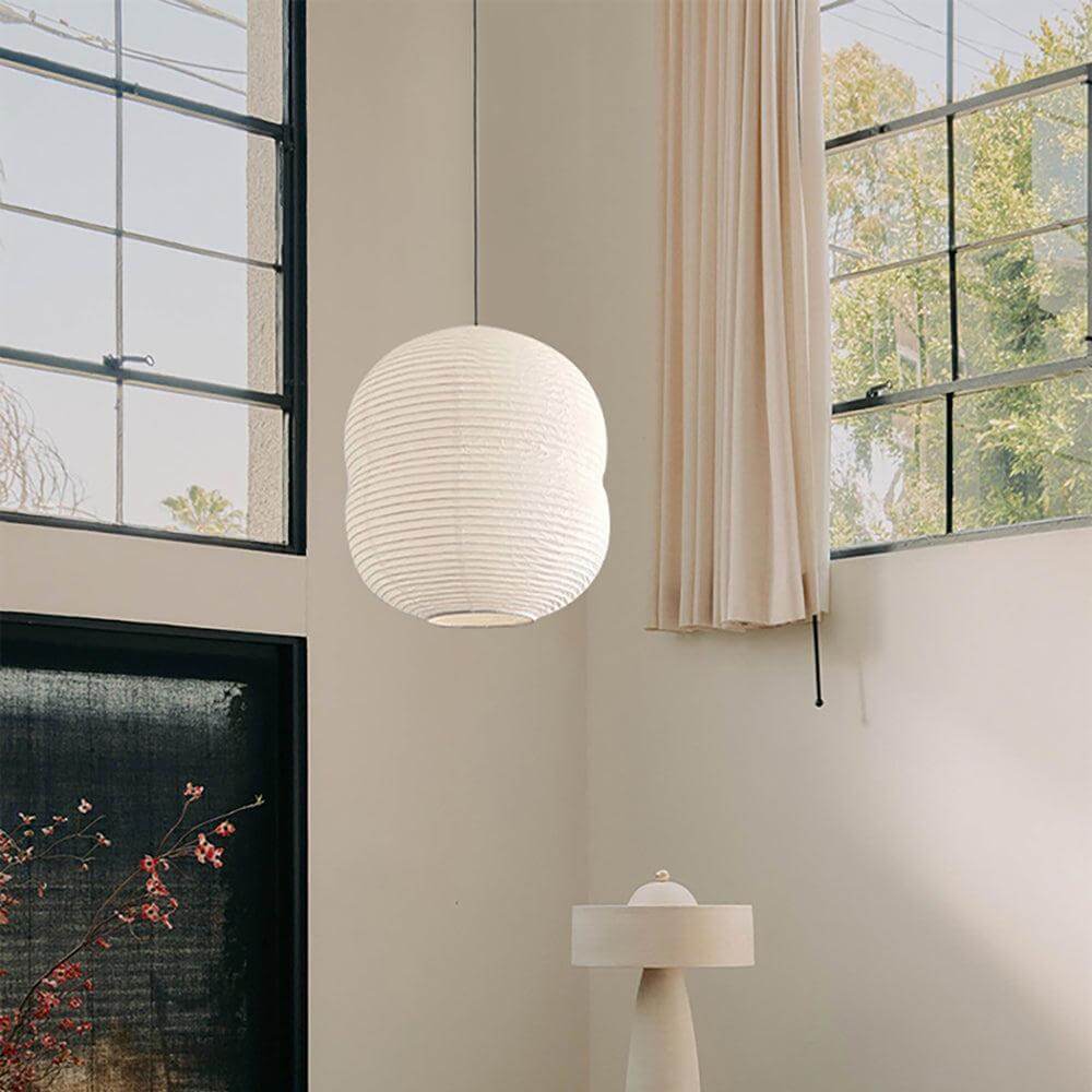 Mini Hanglamp van Rijstpapier - Sfeervolle