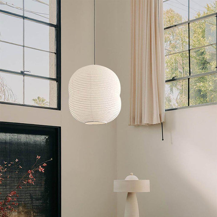 Mini Hanglamp van Rijstpapier - Sfeervolle