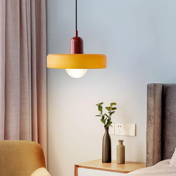 Kleurrijke Glas Hanglamp - Modern Design