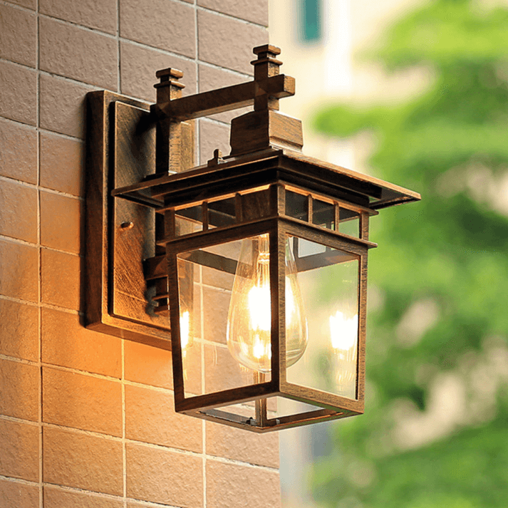 Moderne Buiten Wandlamp - Zwart Design