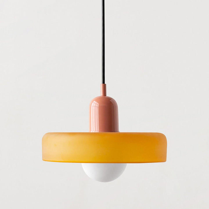 Kleurrijke Glas Hanglamp - Modern Design