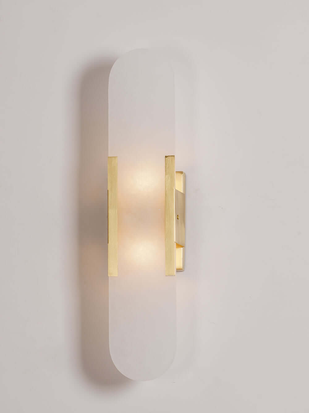 Moderne Wandlamp - Albast & Metaal