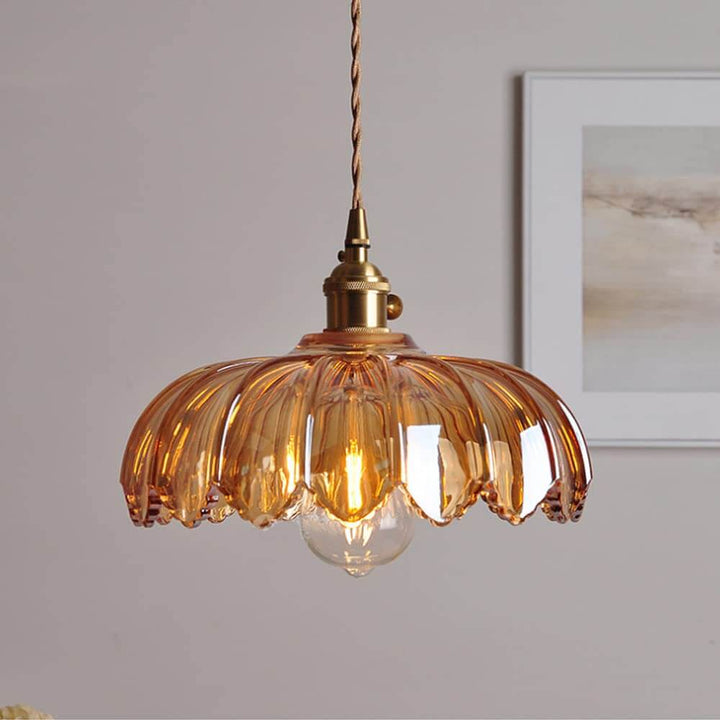 Hanglamp Glas - Romantische Sfeer