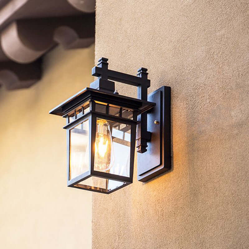Moderne Buiten Wandlamp - Zwart Design