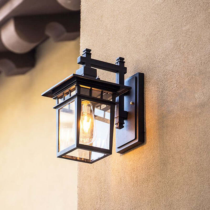 Moderne Buiten Wandlamp - Zwart Design