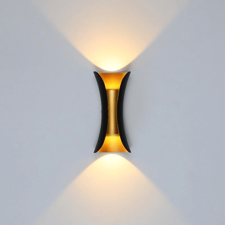 Buiten LED Aluminium Wandlamp - Waterdicht