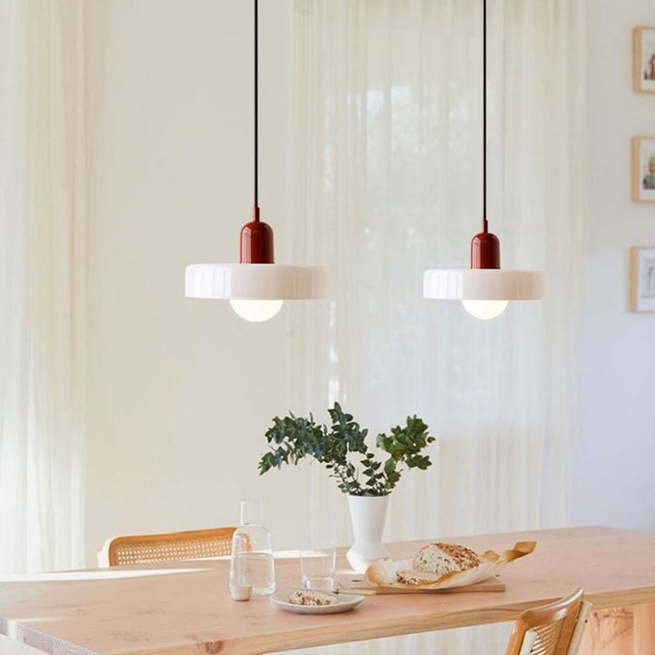Kleurrijke Glas Hanglamp - Modern Design