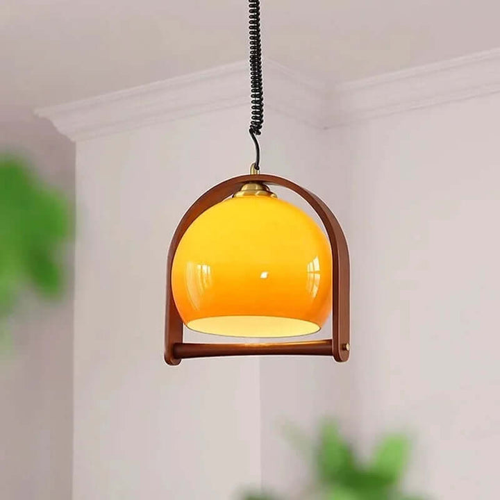 Hanglamp Hout - Bauhaus Design