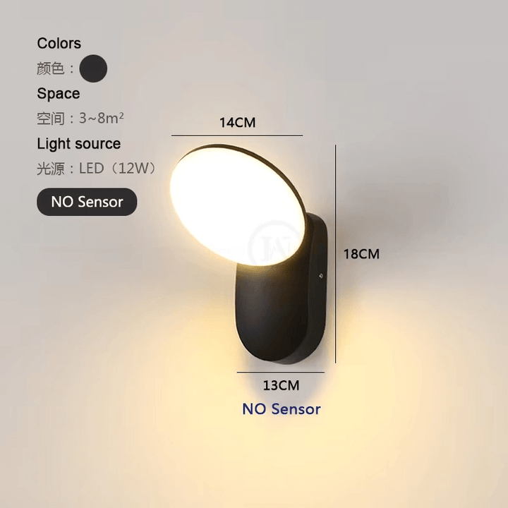 Slimme LED Wandlamp met Bewegingssensor