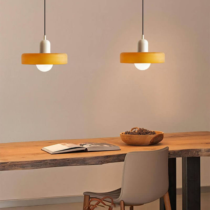Kleurrijke Glas Hanglamp - Modern Design