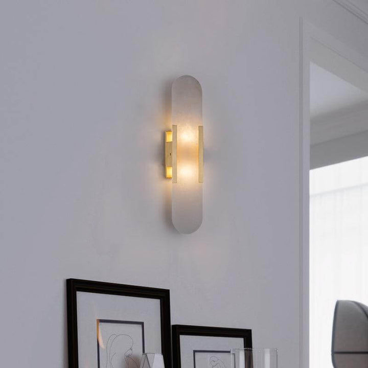 Moderne Wandlamp - Albast & Metaal