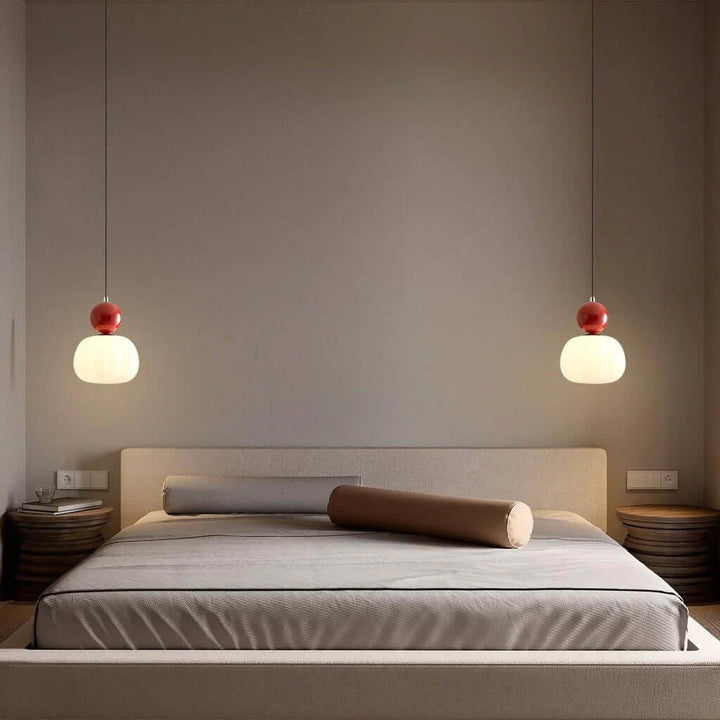 Art Deco Hanglamp - Crème Stijl