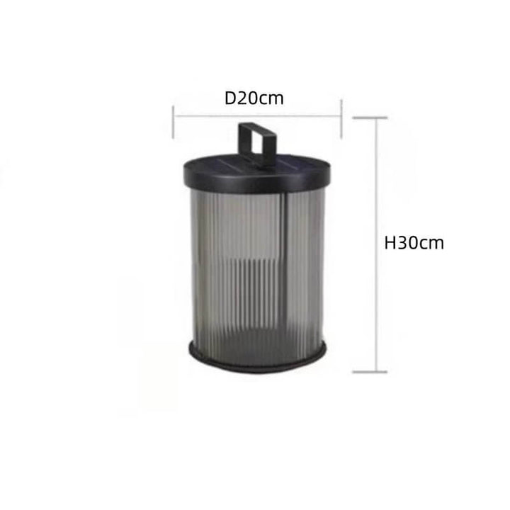 Kristal Glazen Buitenlamp - Solar Energie