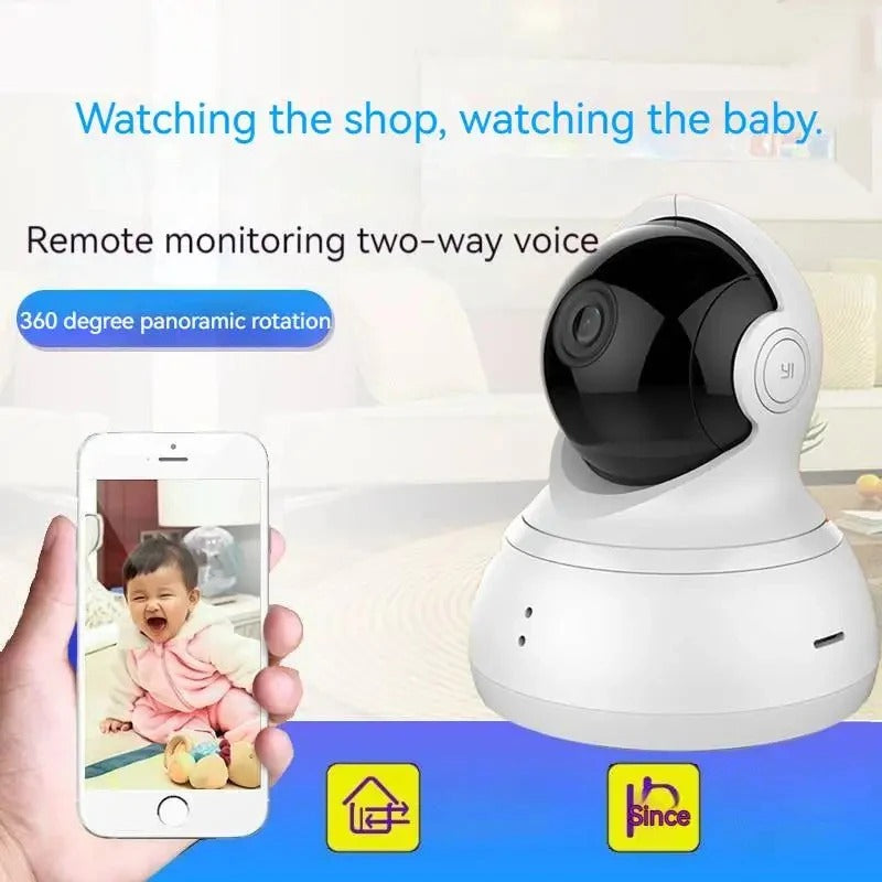 Babyfoon Camera - 360° Nachtzicht - 2-Weg Audio
