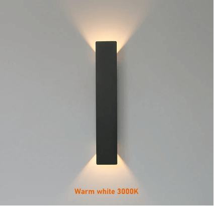 Waterdichte LED Aluminium Buitenwandlamp