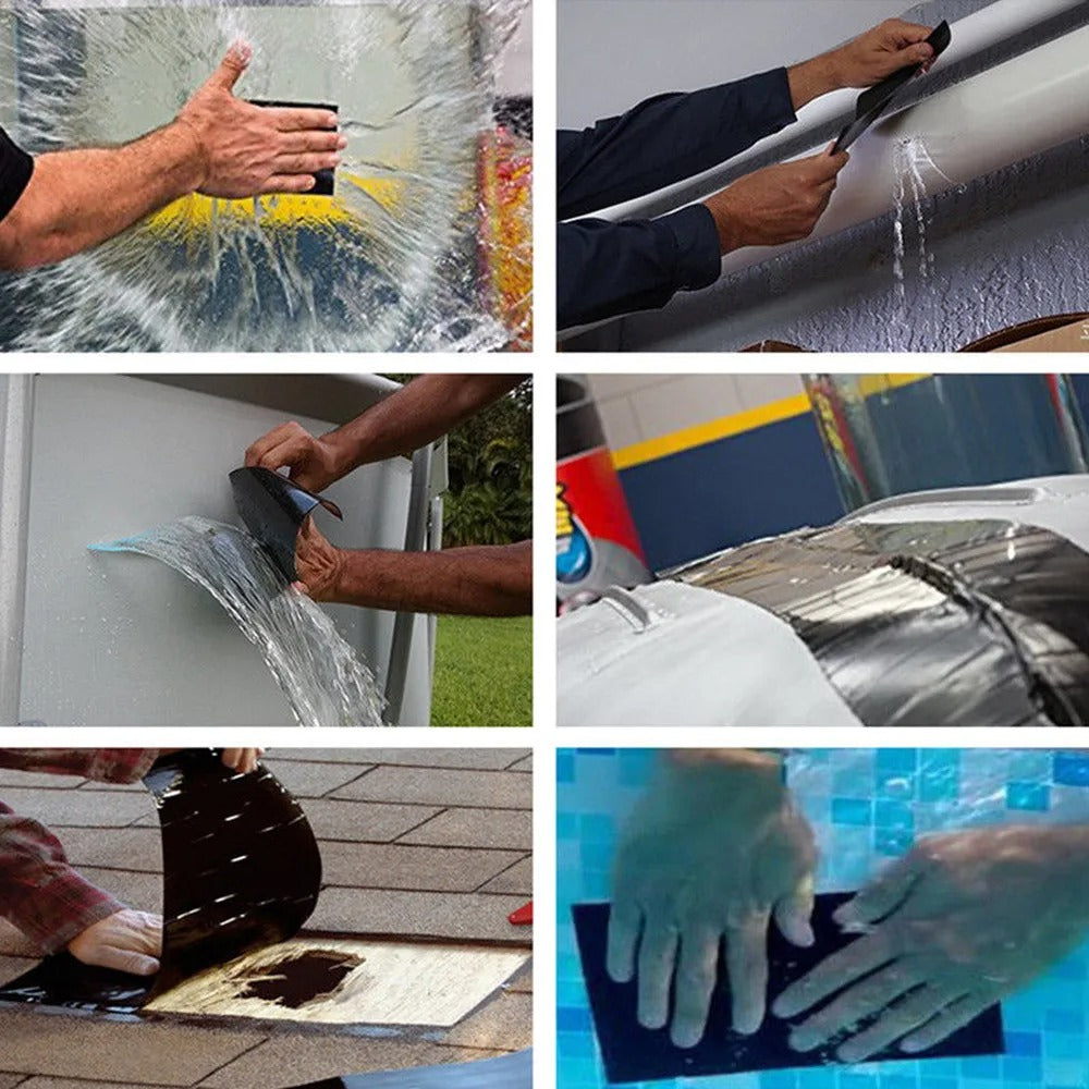 Waterdichte Reparatietape - Lekkage en Scheuren Herstellen