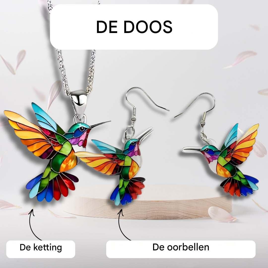 Elegan™ Kolibri Ketting