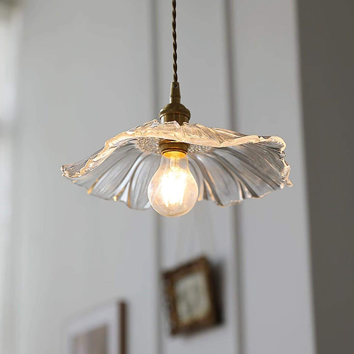 Hanglamp Glas Bloem - Retro Design Verlichting