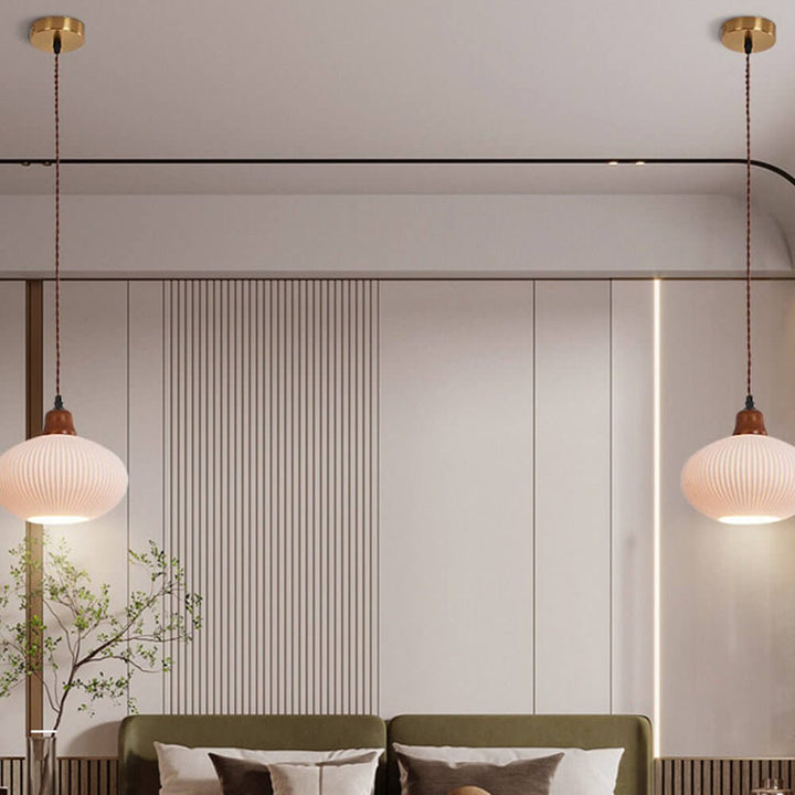 Stijlvolle Keramische Hanglamp - Rustiek Design