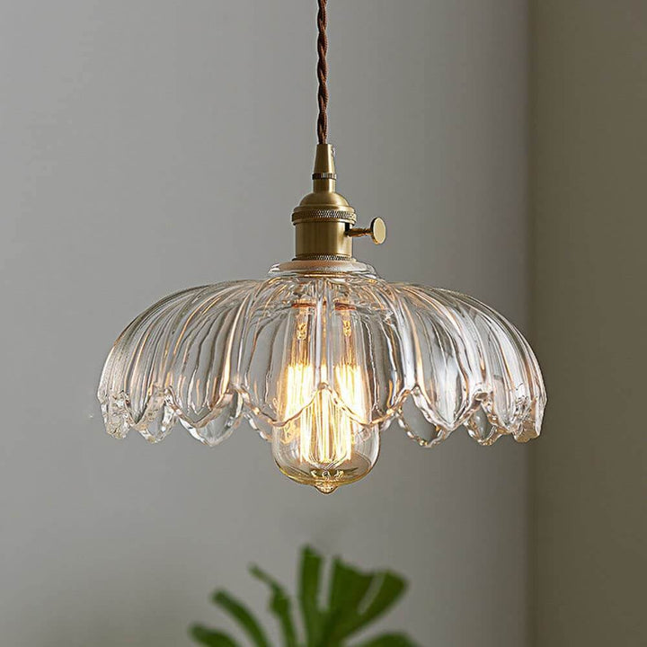 Hanglamp Glas - Romantische Sfeer