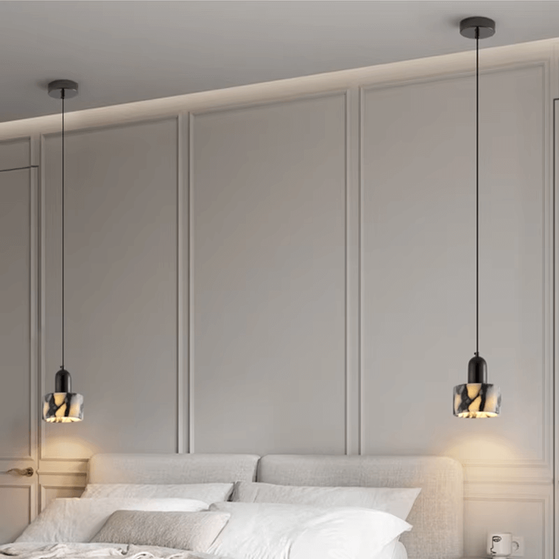 Hanglamp Marmer Look - Sfeervolle Verlichting