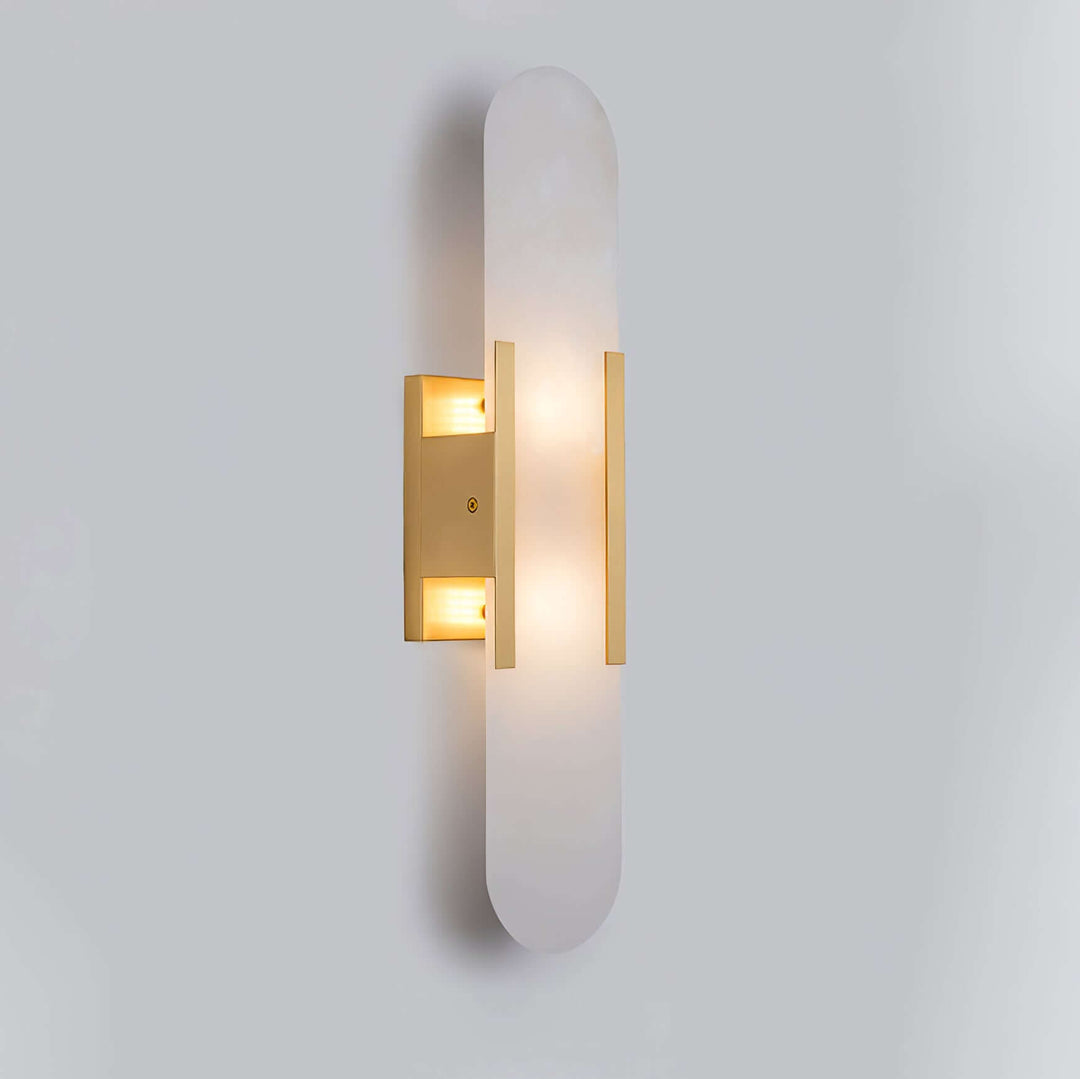 Moderne Wandlamp - Albast & Metaal
