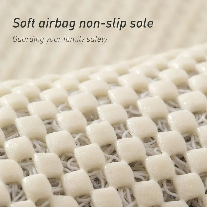 "Antislip douchemat in beige, bruin of grijs. PVC materiaal, 40x60 of 50x80 cm, veilig en comfortabel douchen."
