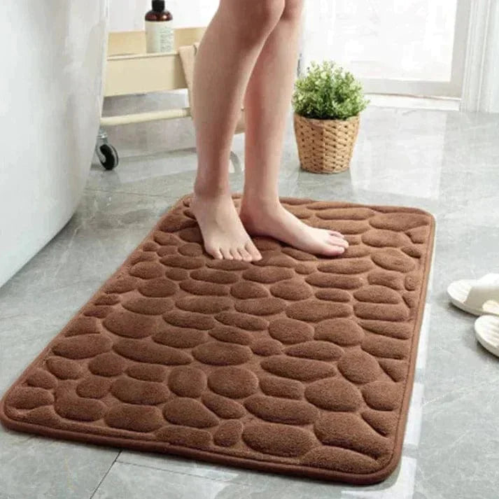 "Antislip douchemat in diverse kleuren, 60x40 cm, elegant en veilig voor badkamer. Hoogwaardig materiaal, eenvoudig te reinig