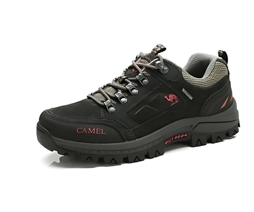 "Atlas stevige wandelschoenen voor dames met orthopedische ondersteuning, ontworpen voor comfort en bescherming op paden."