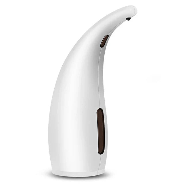 "Automatische contactloze zeepdispenser met stijlvolle moderne look, infraroodsensor en hygiënisch ontwerp voor badkamer of k
