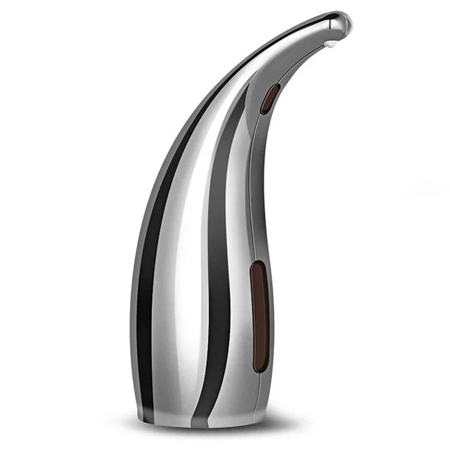 "Automatische contactloze zeepdispenser met stijlvolle moderne look, infraroodsensor en hygiënisch ontwerp voor badkamer of k