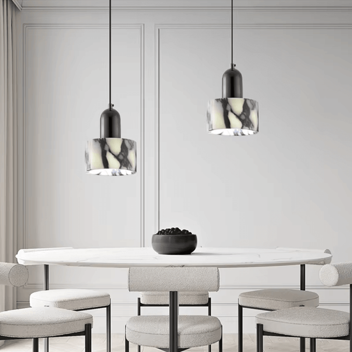 Hanglamp Marmer Look - Sfeervolle Verlichting