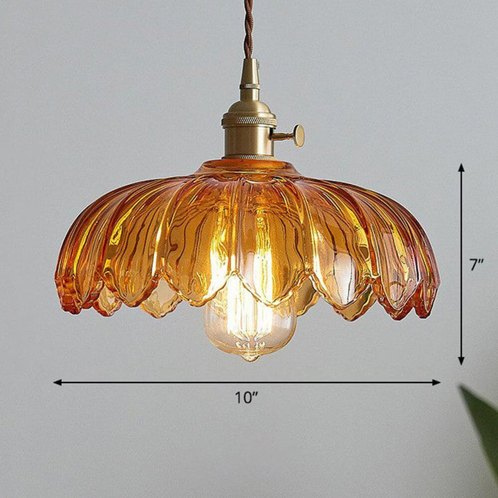 Hanglamp Glas - Romantische Sfeer