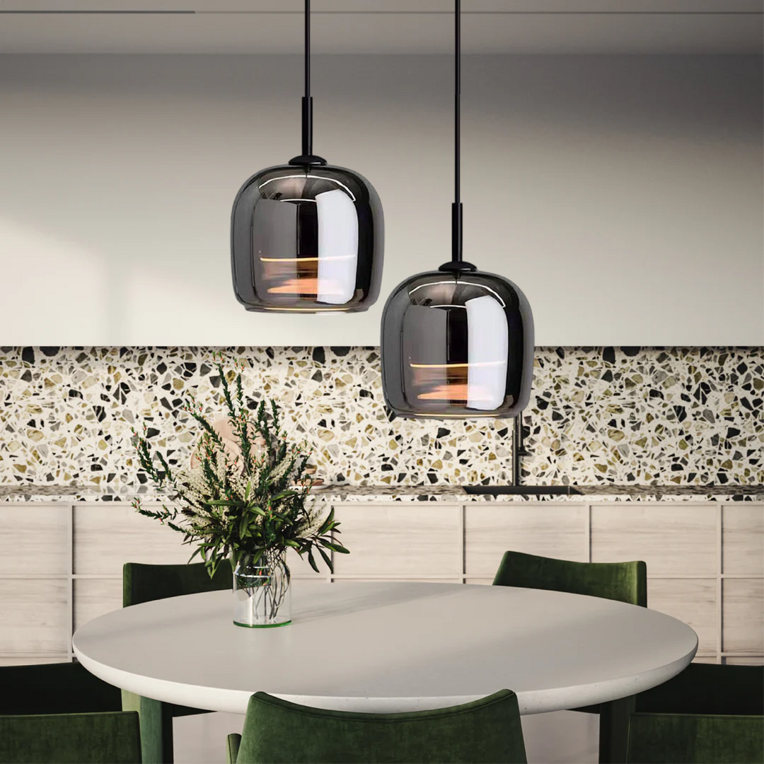 Moderne Glazen Hanglamp - Scandinavisch Design